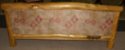 Primitive  custom made pine sofa from Aspen, Colorado