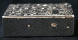 Antique sterling silver cigarette case
