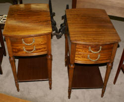 Pair of Regency side tables 