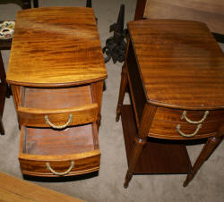 Pair of Regency side tables 