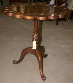 Jonathan Charles inlaid tea table 