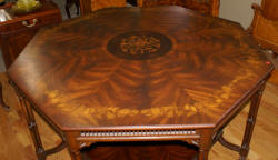 Maitland Smith flower inlaid center table